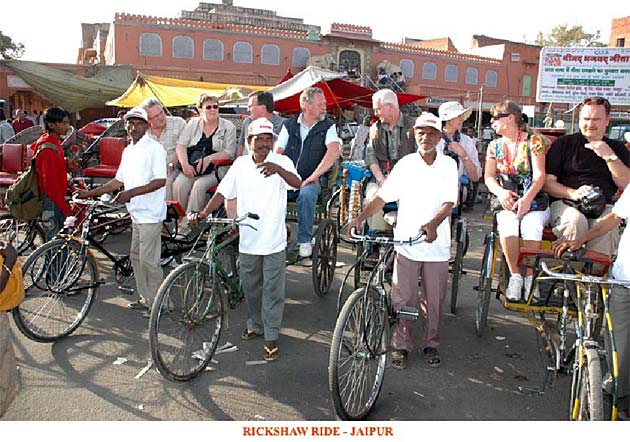 Rickshaw ride - Jaipur