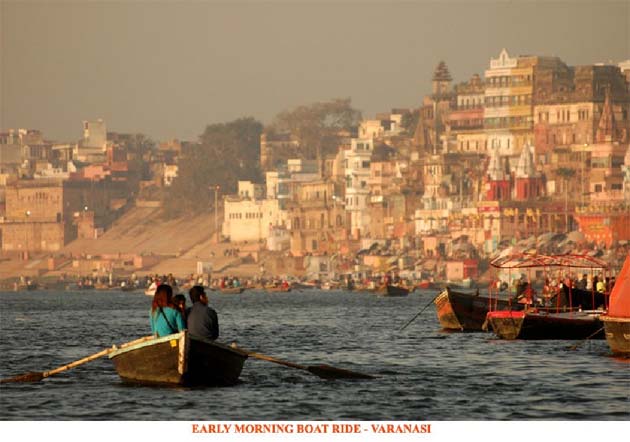 Early Morning Boat Ride - Varanasi, India and Nepal